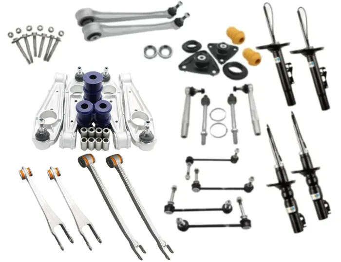Porsche 987 Gen1/2 Boxster & Cayman Full Suspension Refresh With Polybushed Arms & Bilstein Shock Absorbers PASM