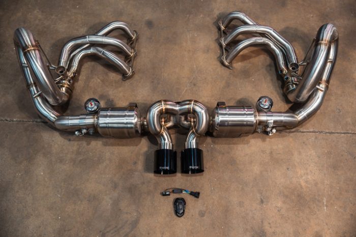 Valvetronic Valved Sport Exhaust System for Porsche GT3 991.1 / 991.2 Stainless Steal + Free Flow Race Headers